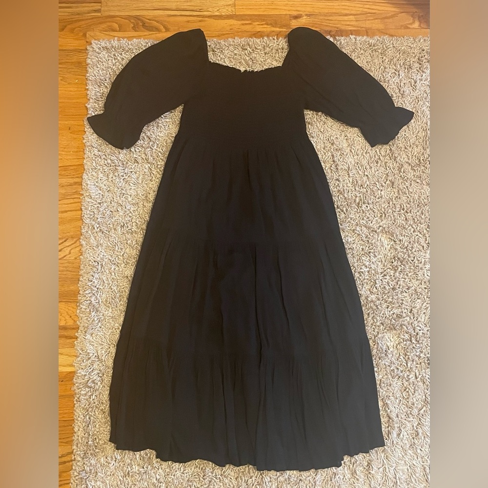 Oak and Fort women’s black dress